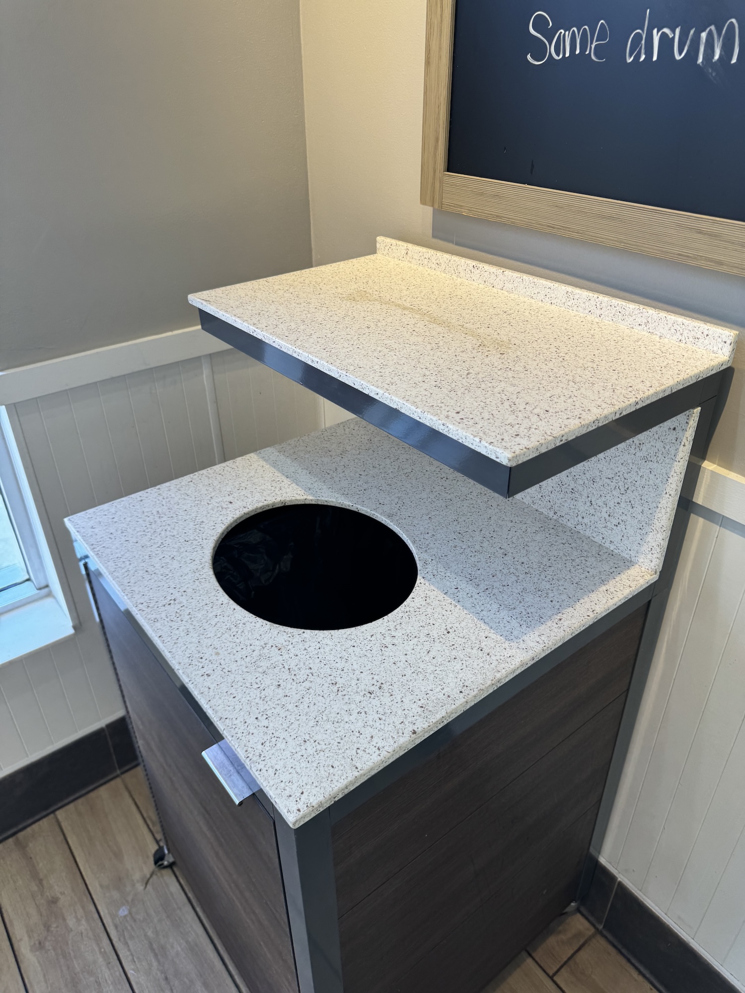 Granite corner detail